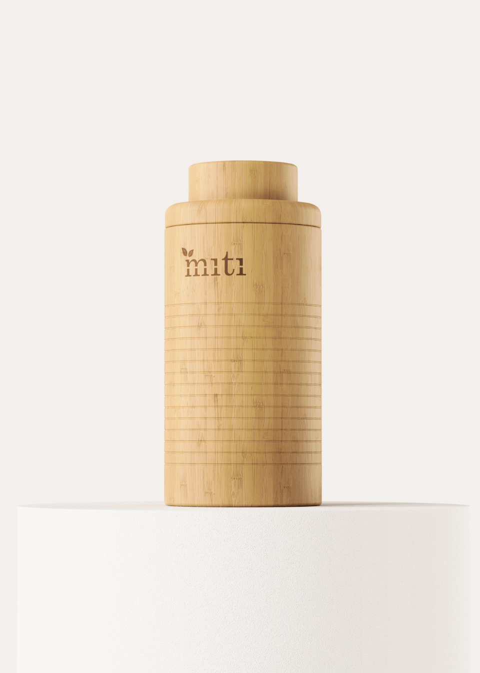 MITI Life Bamboo Water Bottle Standard Cap in 500ml and 750ml