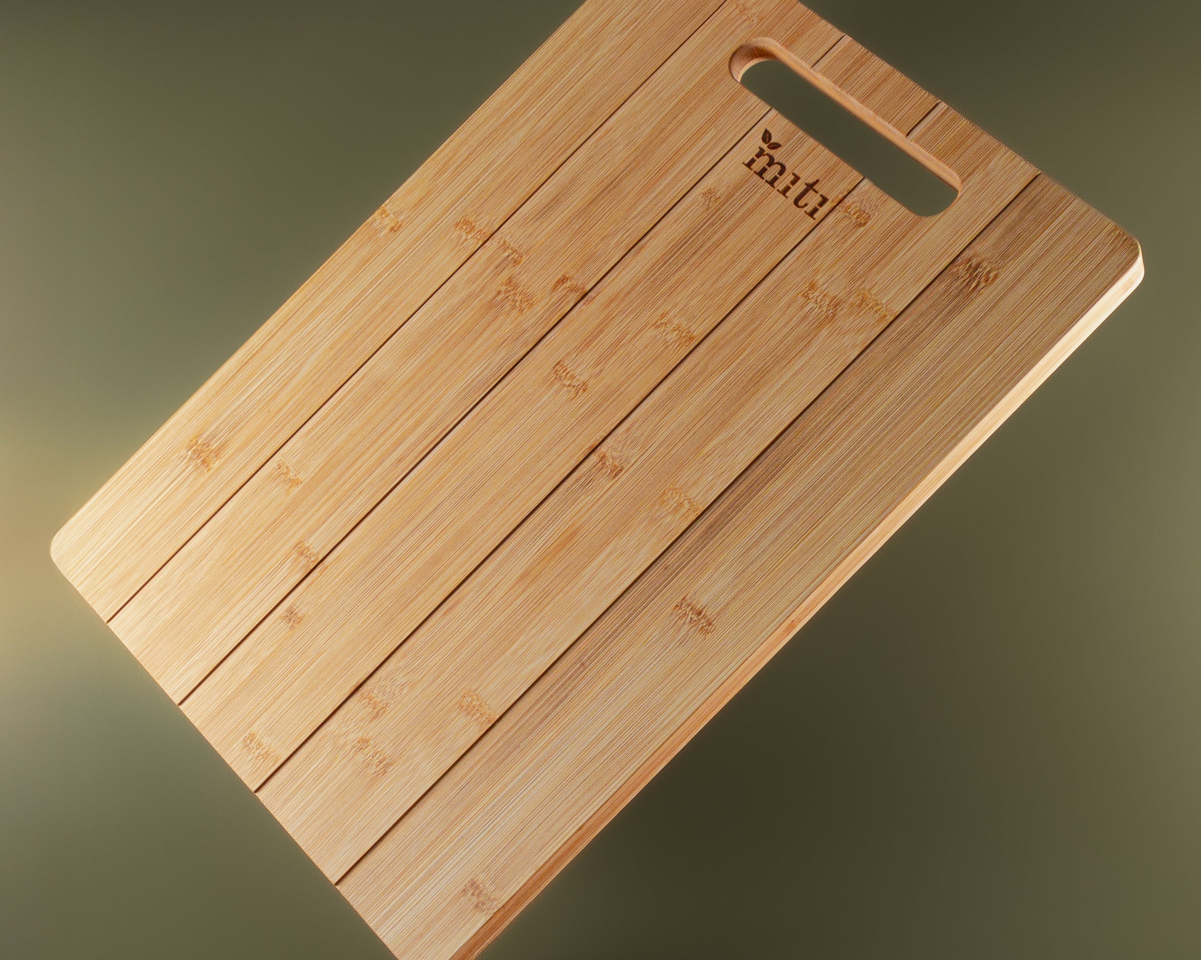MITI traditional bamboo chopping board for everyday kitchen preparation