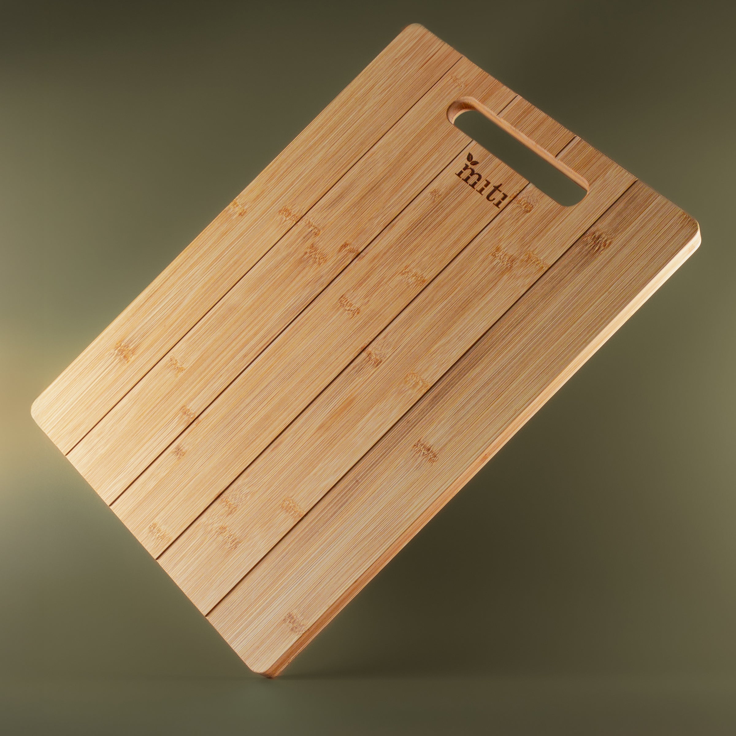 MITI traditional bamboo chopping board for everyday kitchen preparation