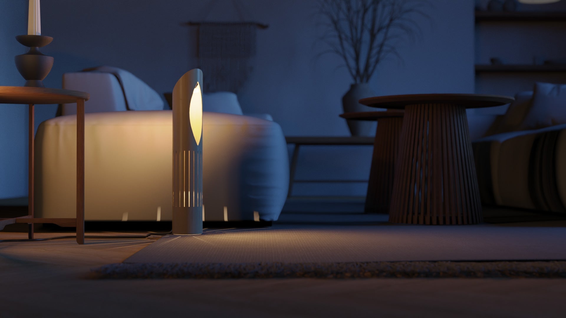 MITI bamboo homeware displayed in a modern interior
