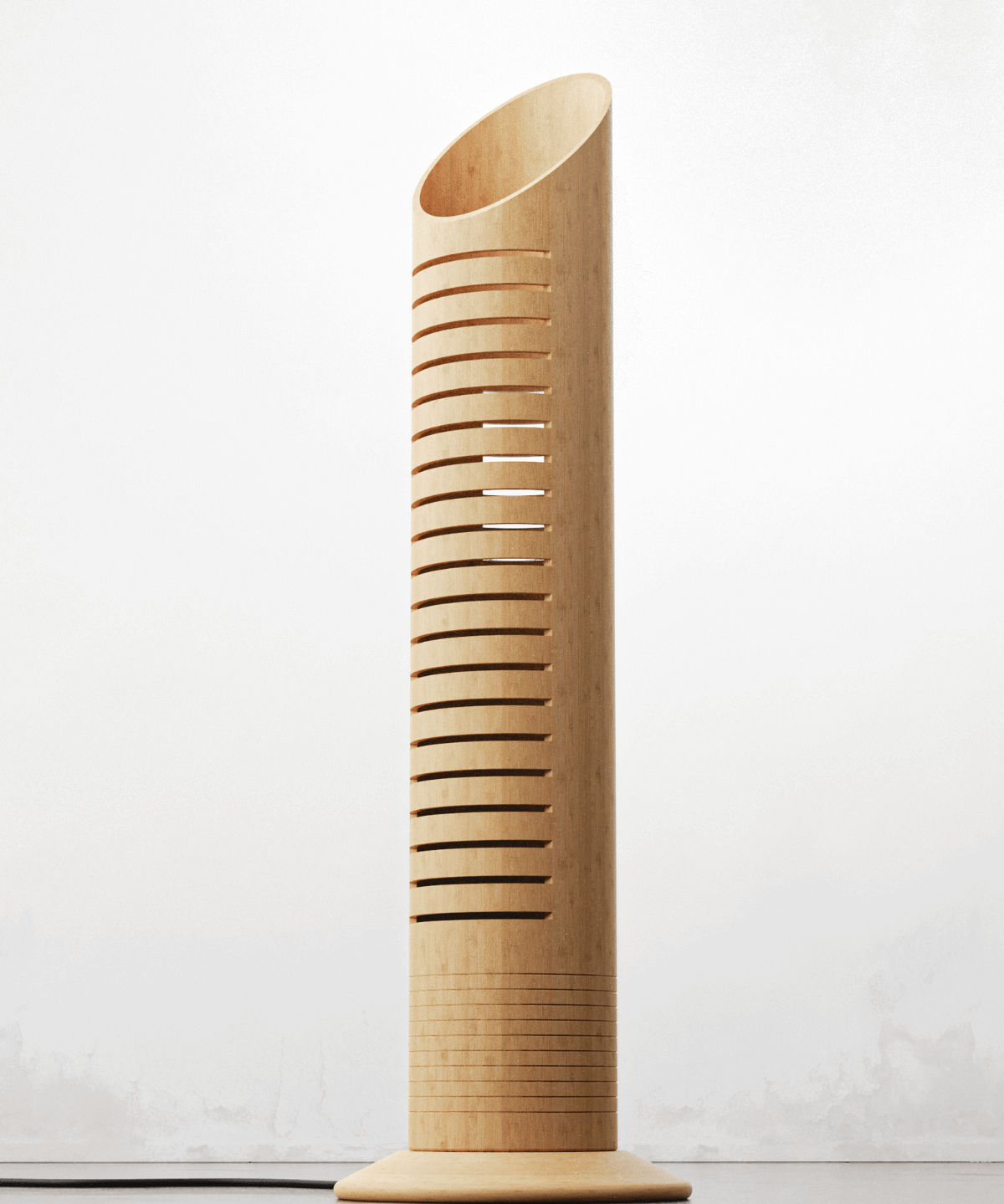 Full product shot of Bamboo Floor Lamp by MITI Life