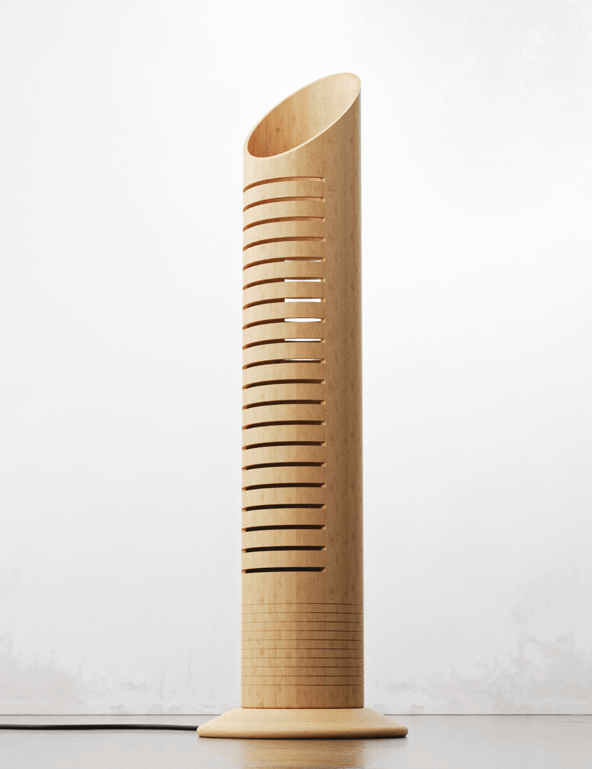 Full product shot of Bamboo Floor Lamp by MITI Life