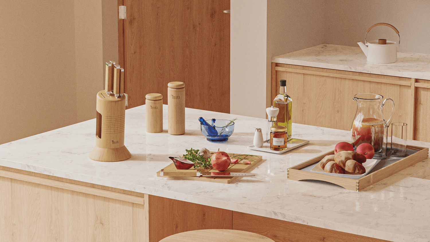 MITI bamboo kitchen products displayed as practical home essentials