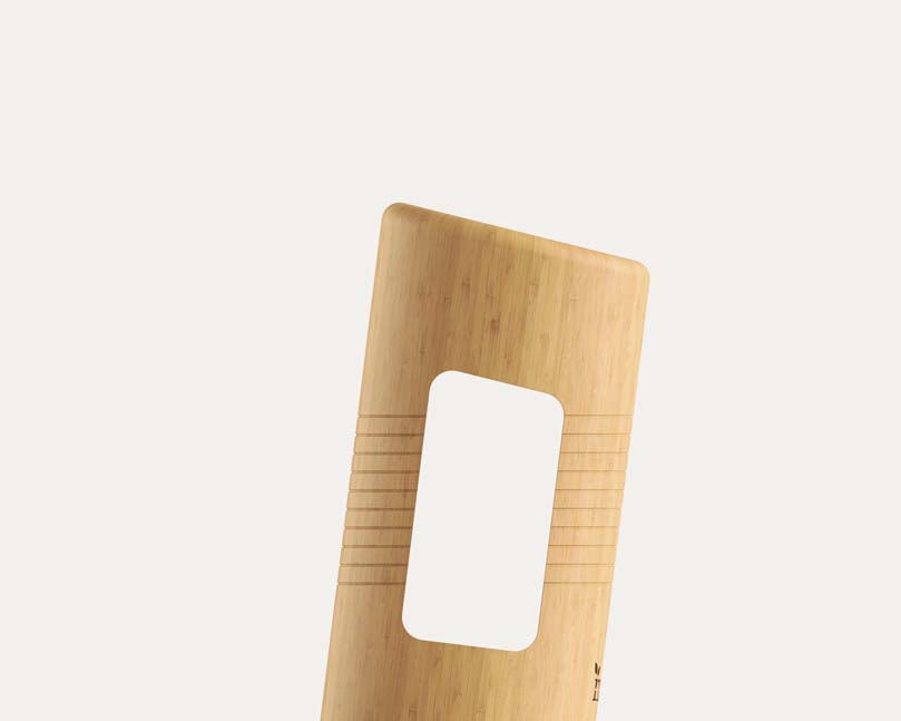 MITI bamboo knife block photographed on a light background for a kitchen knife storage guide
