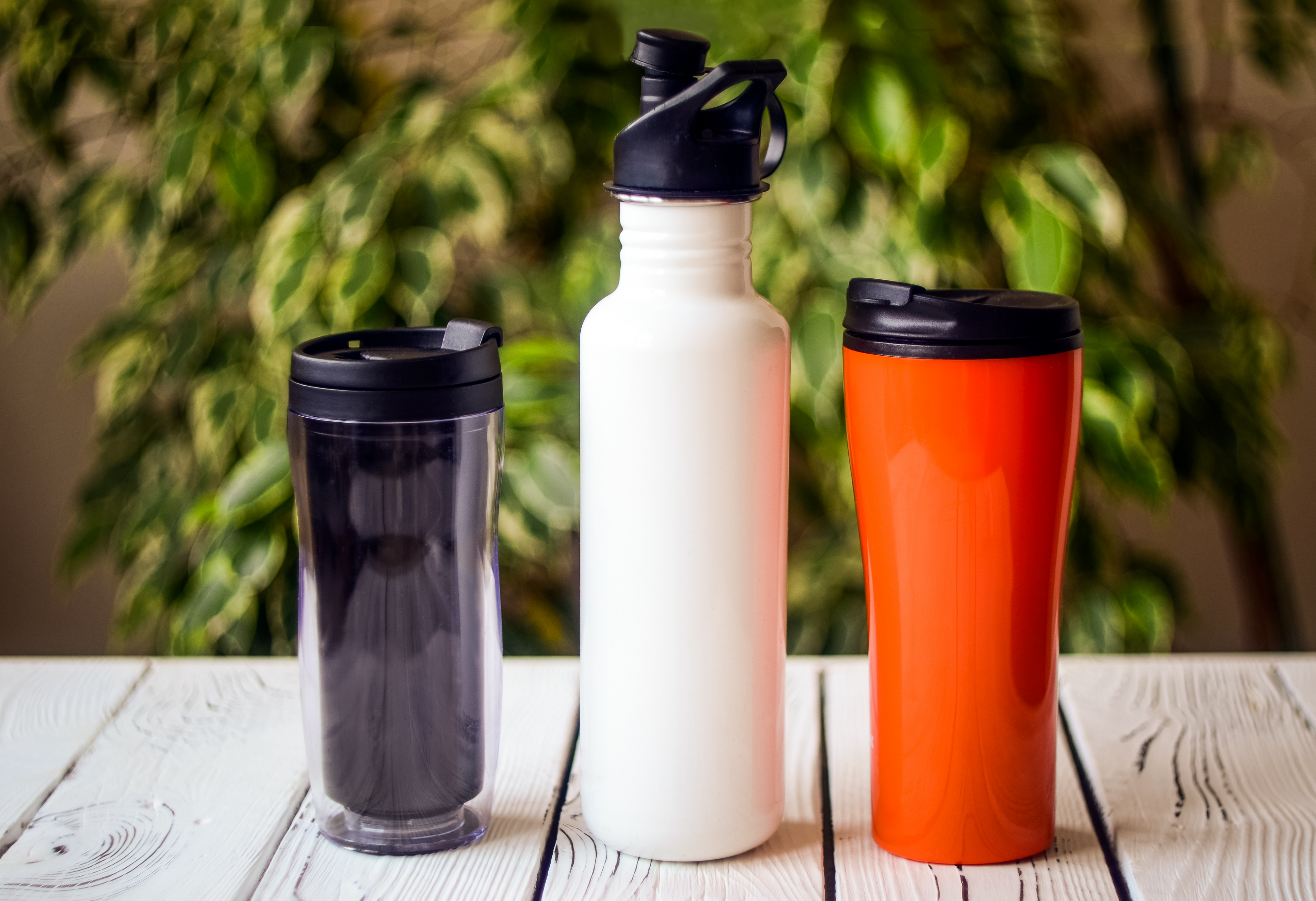 Reusable water bottles