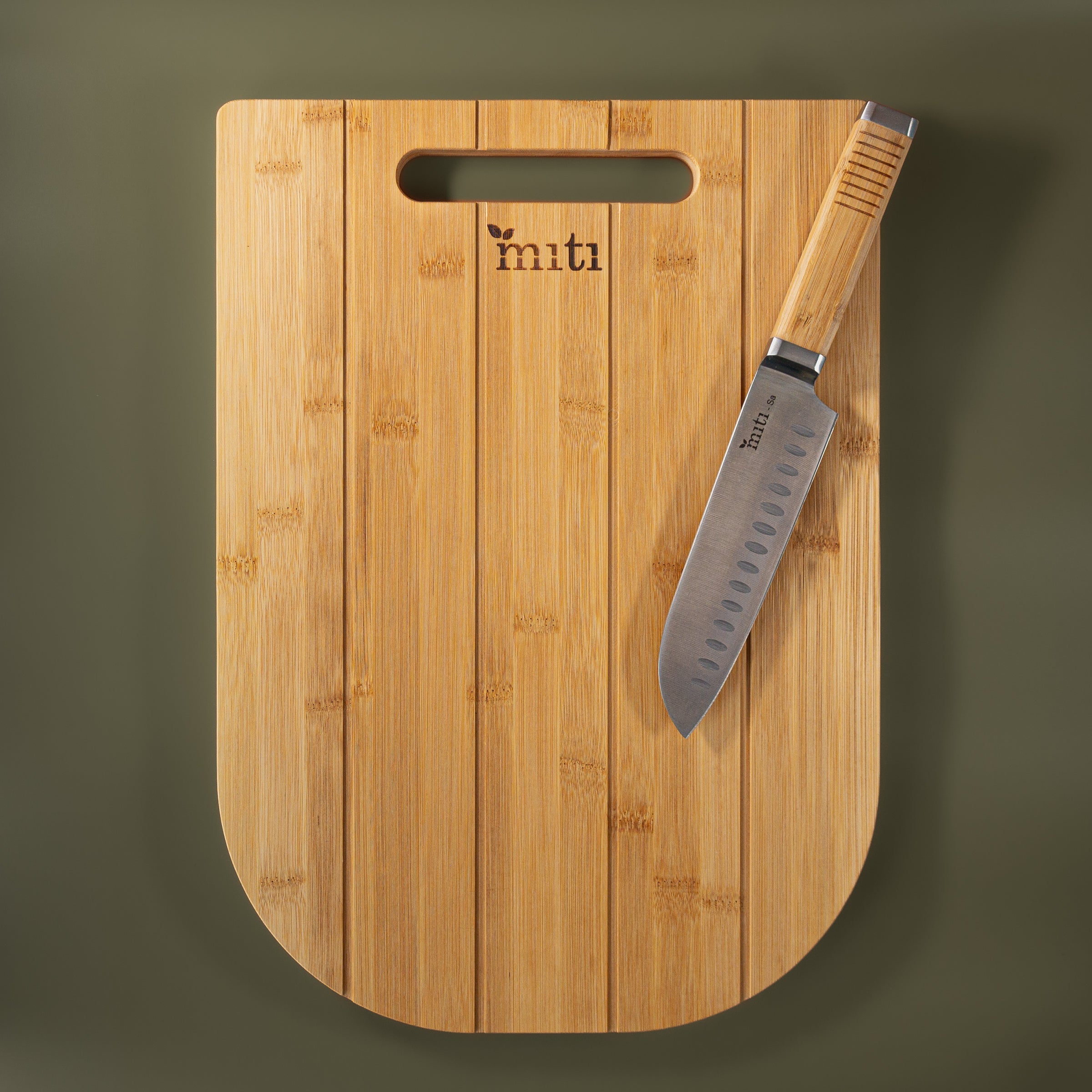 MITI bamboo chopping board for everyday kitchen use