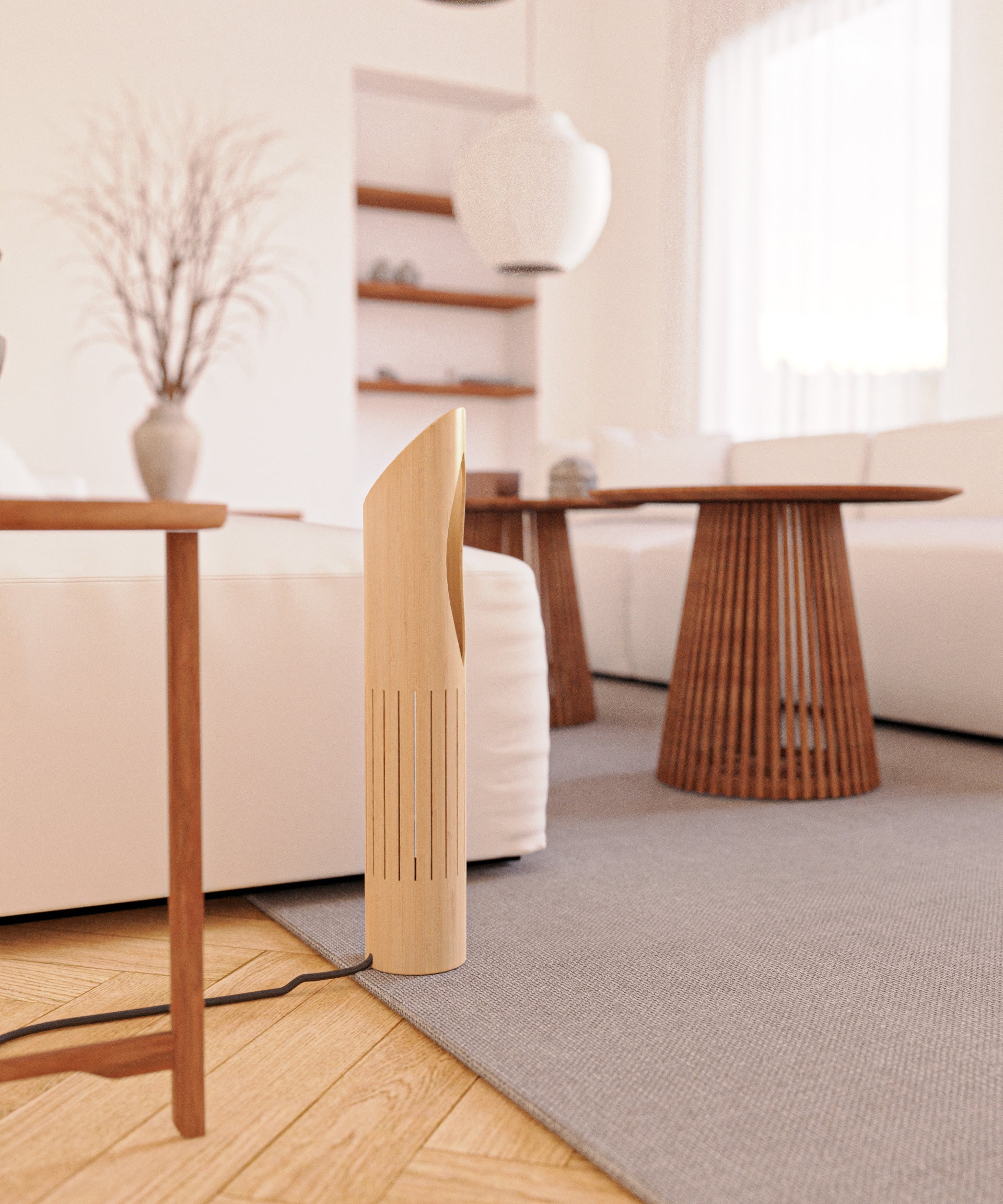 MITI floor lamp in a contemporary home interior