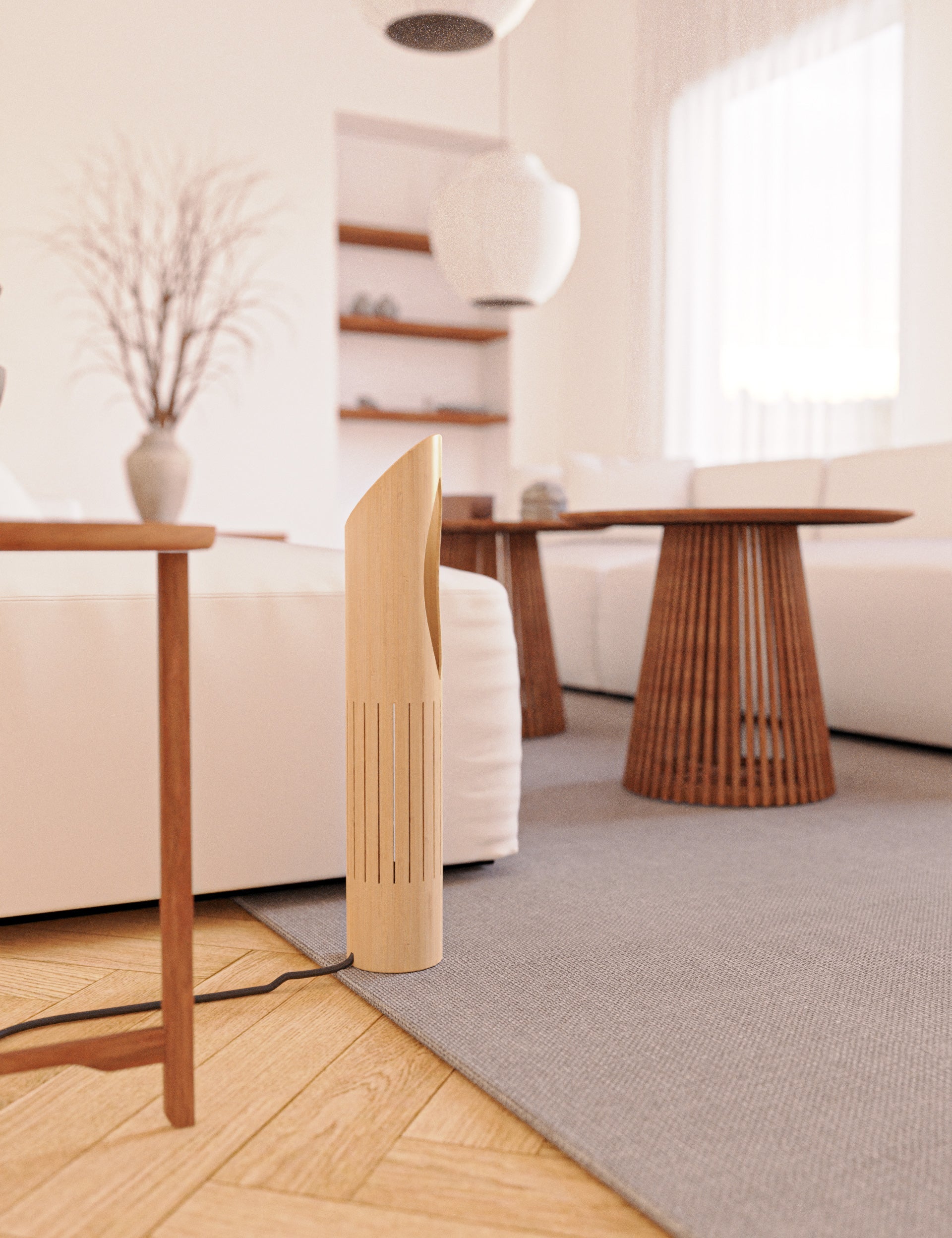 MITI floor lamp in a contemporary home interior