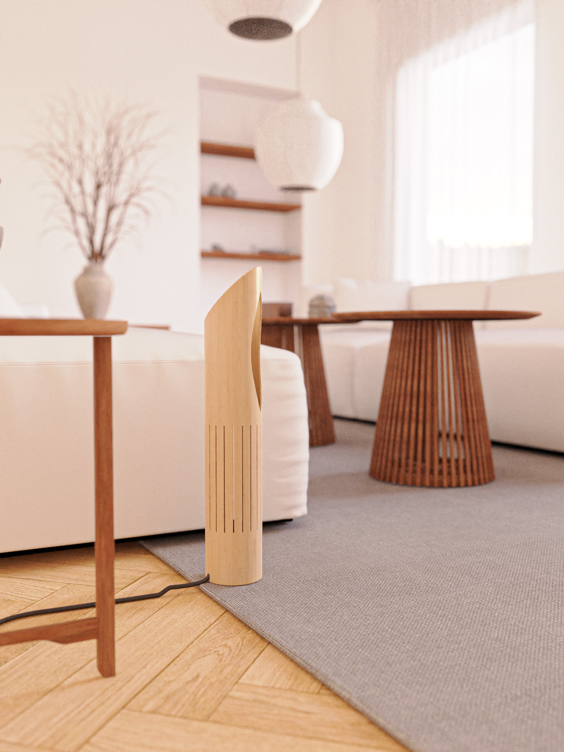 MITI floor lamp in a contemporary home interior