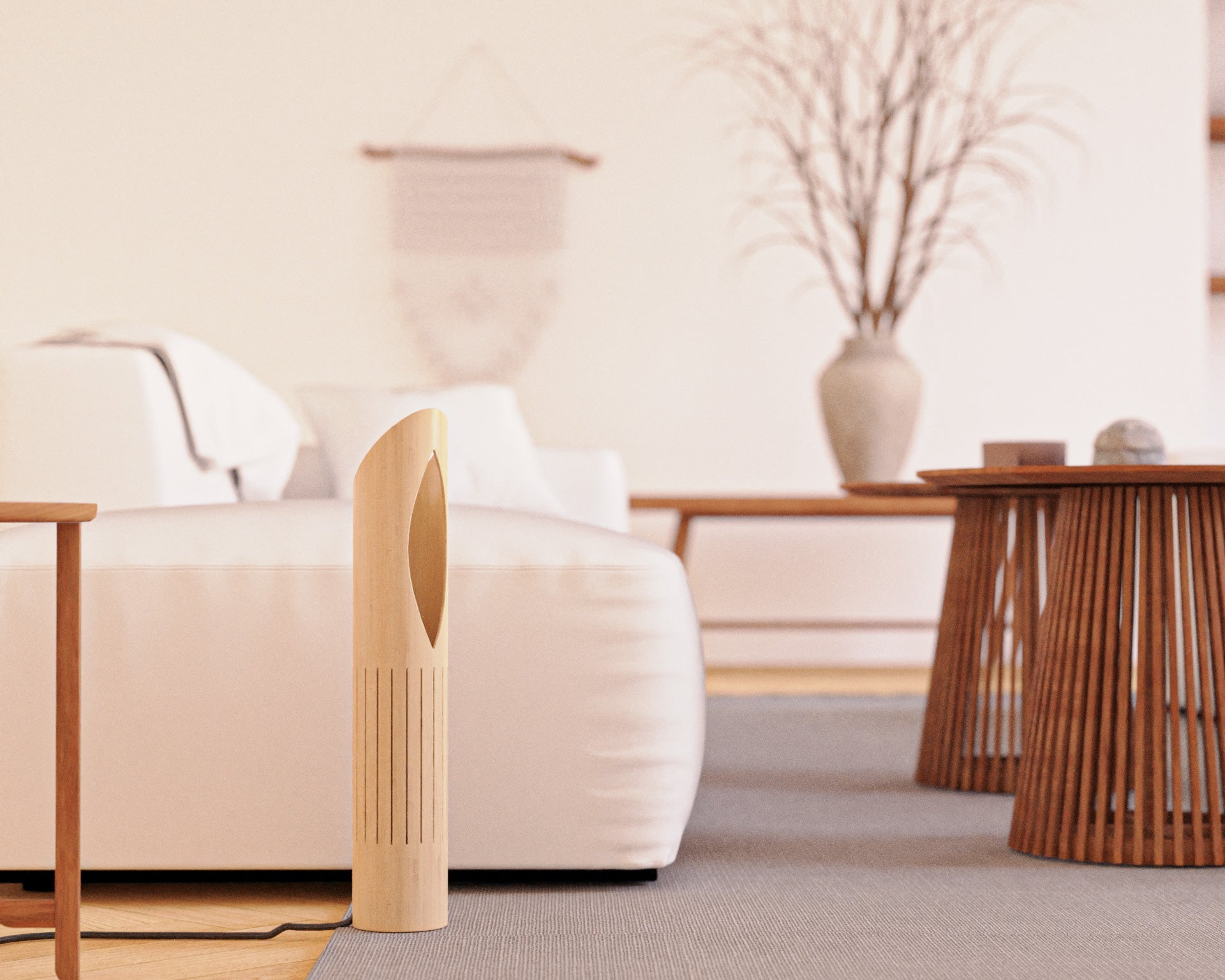MITI lamp in a bright contemporary interior
