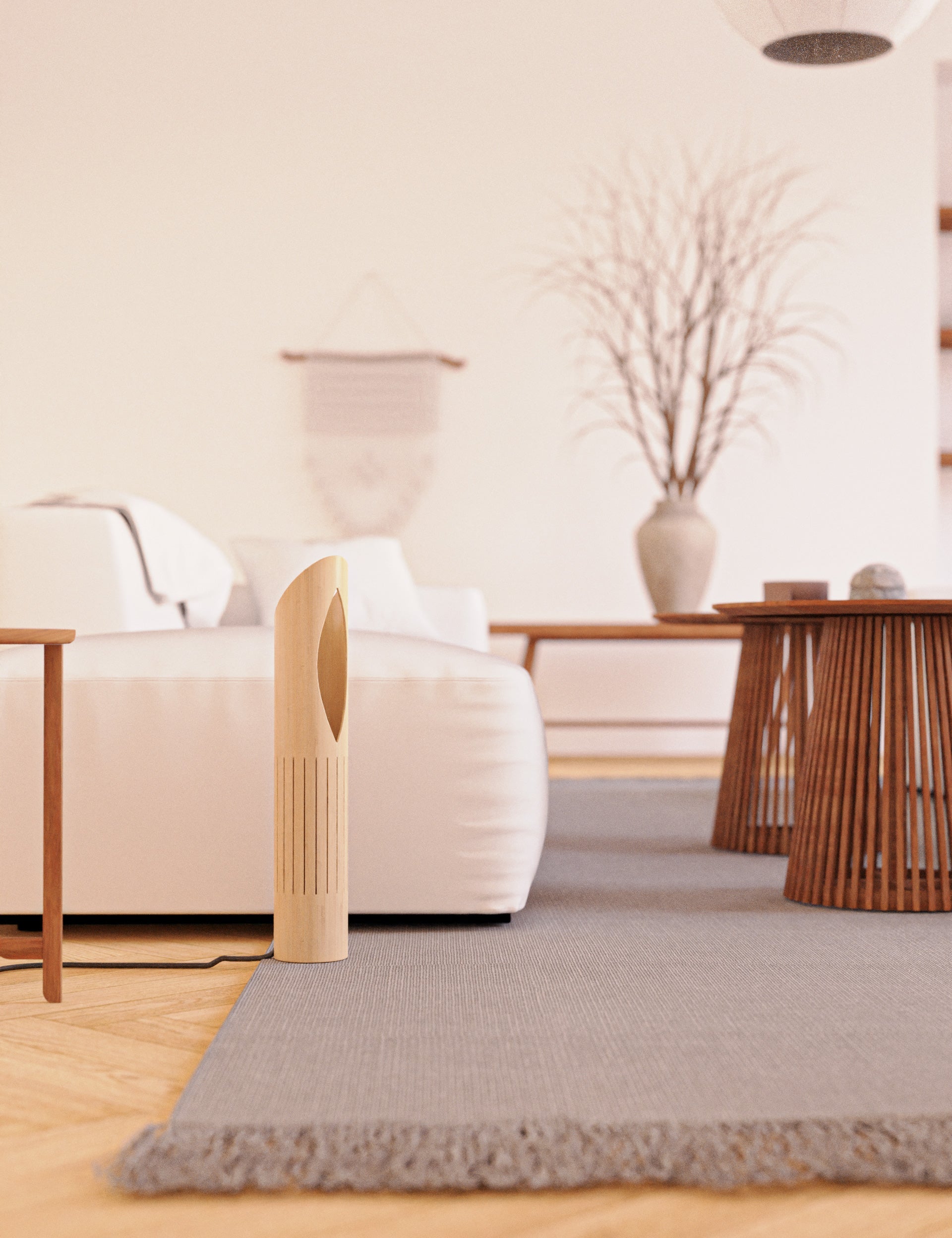 MITI lamp in a bright contemporary interior