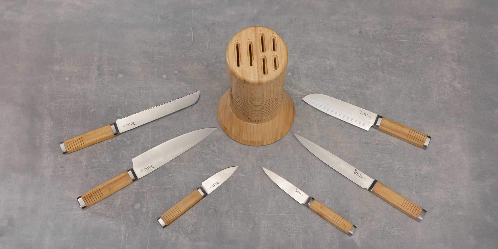 MITI Life Bamboo Knives