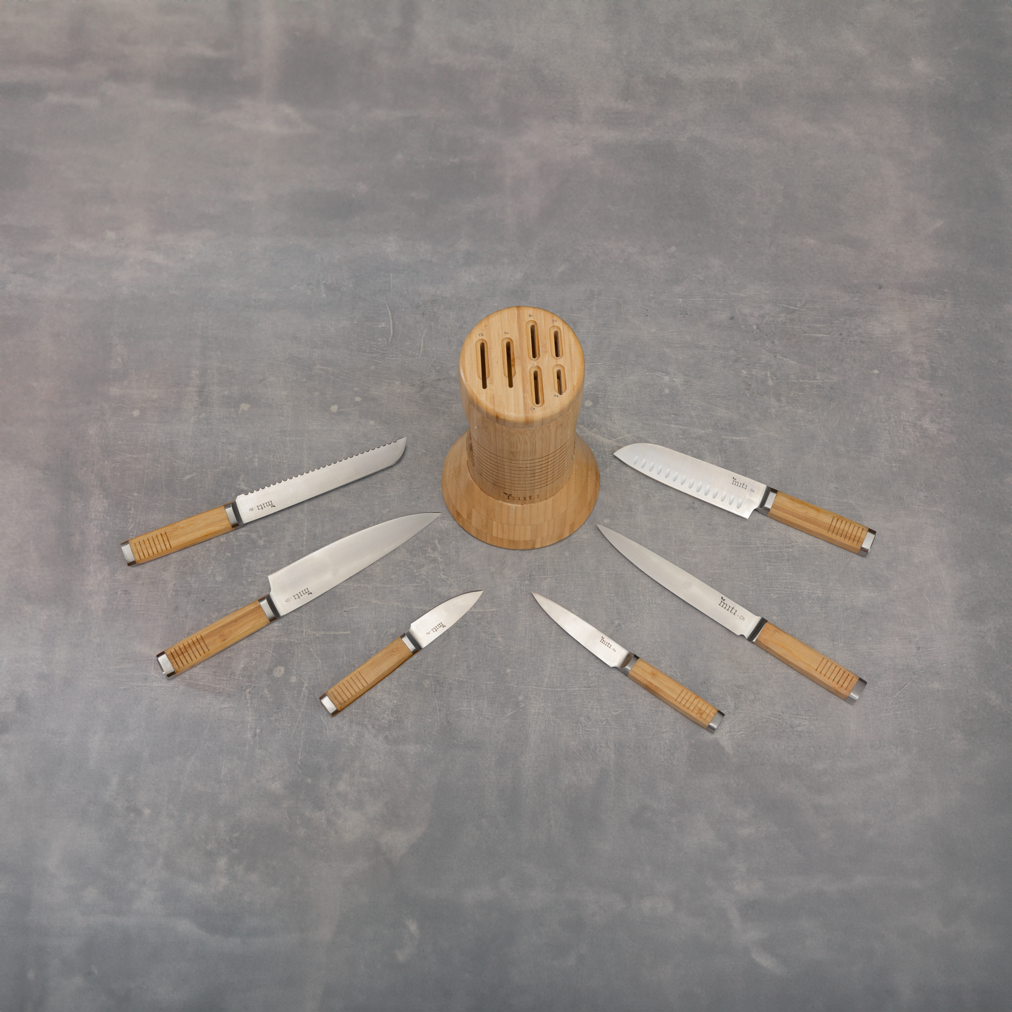 MITI Life Bamboo Knives