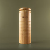 Bamboo Water Bottle with Based Screw Top