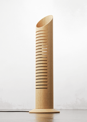 Full product shot of Bamboo Floor Lamp by MITI Life
