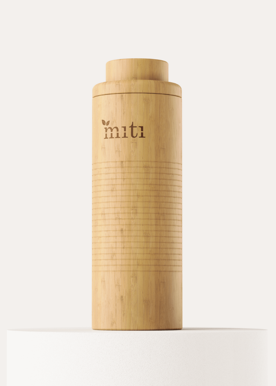 MITI Life Bamboo Water Bottle Standard Cap in 500ml and 750ml