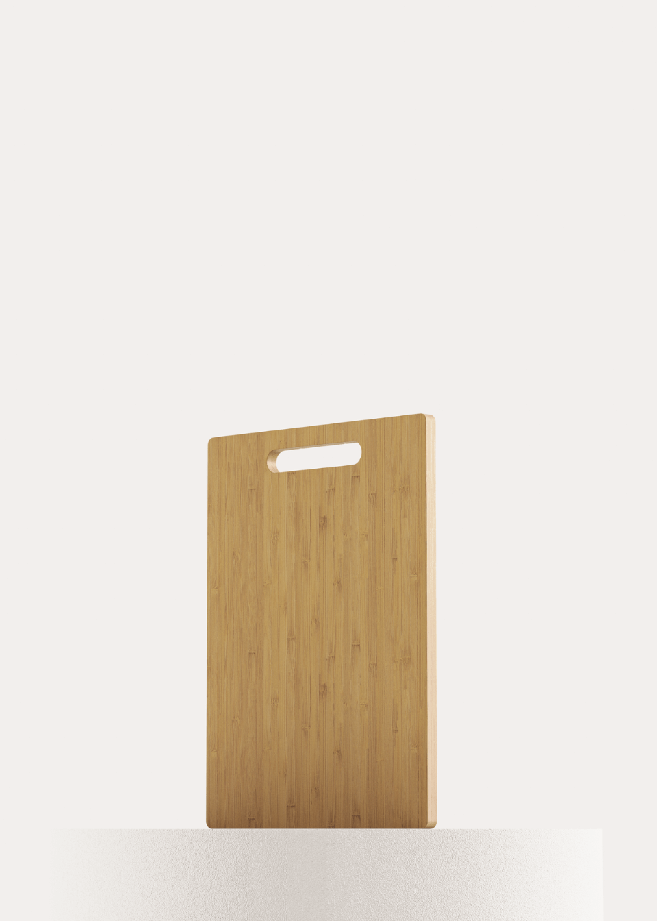 back view of the Traditional Bamboo Chopping Board by MITI Life